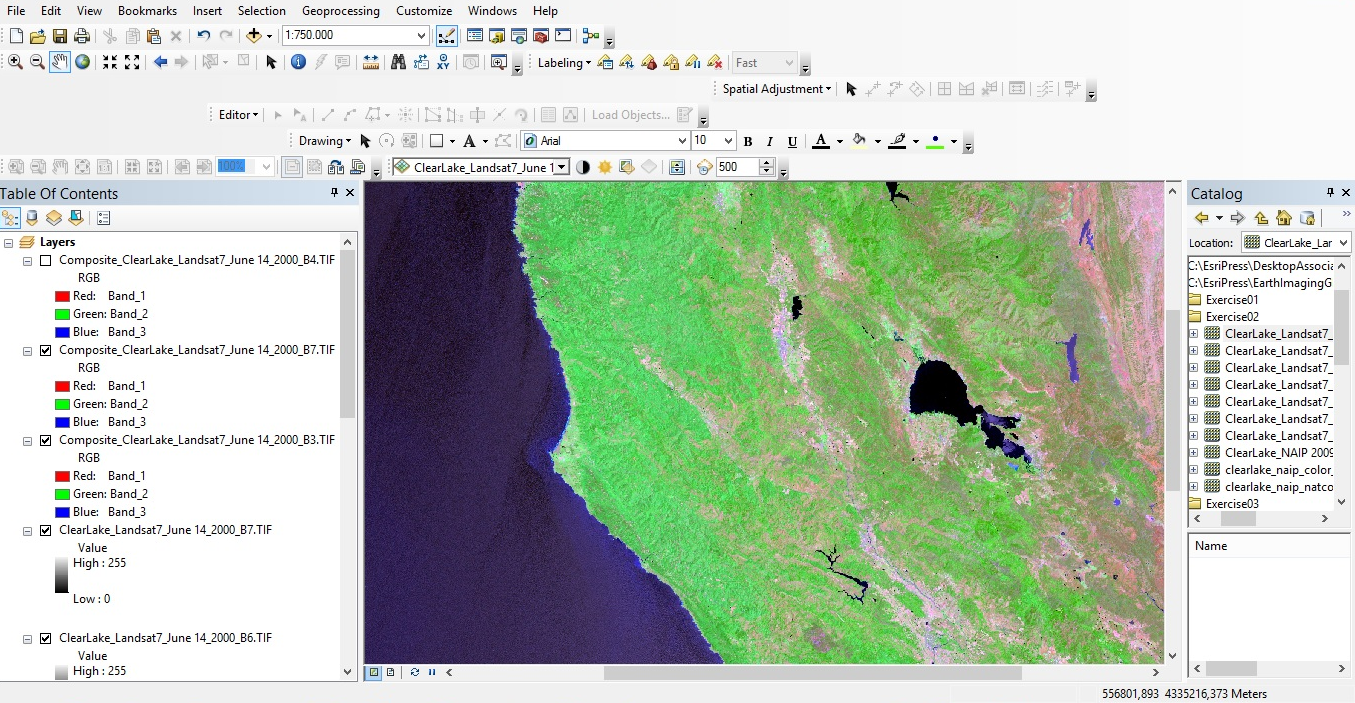 Imagery Tools in ArcGIS Desktop