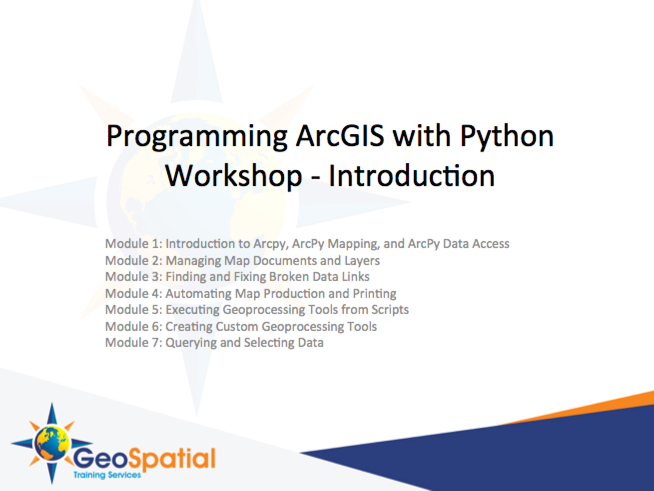 Popular Class – Programming ArcGIS with Python Workshop – Introduction