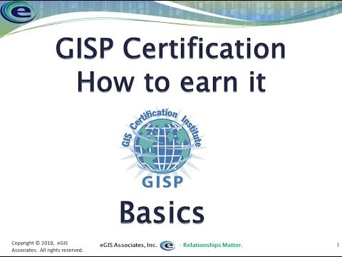 Gisp Certification The Basics Of How To Earn It