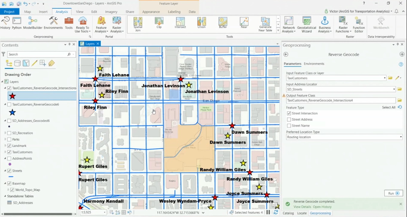 Geocoding in ArcGIS Pro