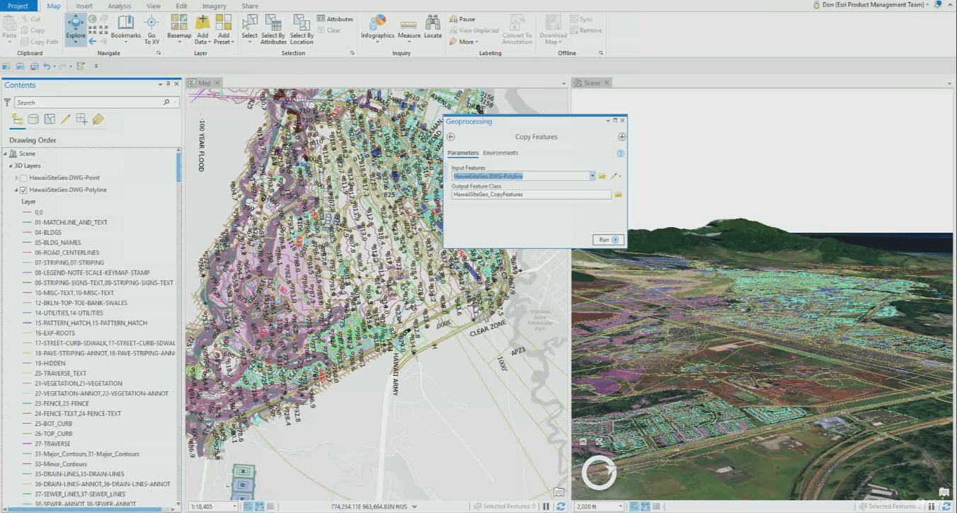 Bringing CAD Data into ArcGIS Pro