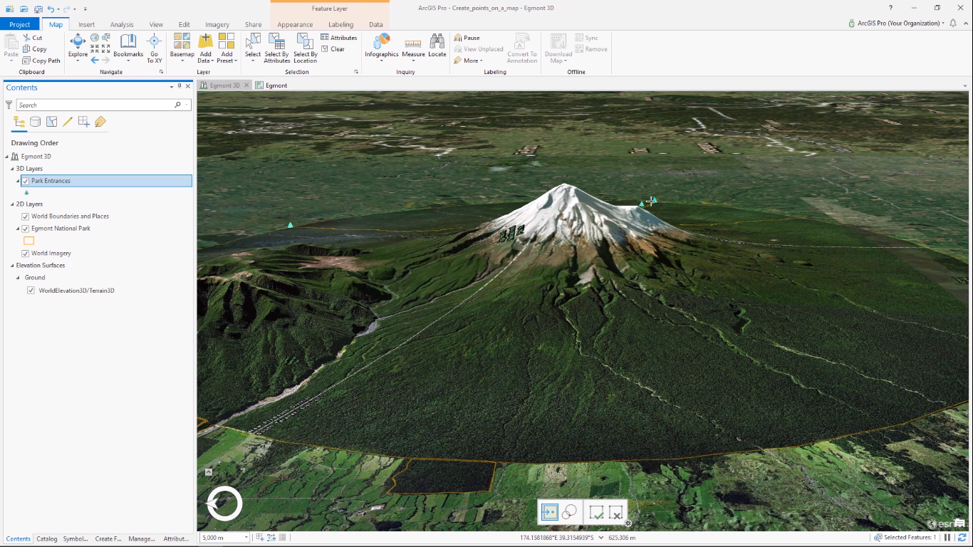 Editing in ArcGIS Pro: Creating New Features