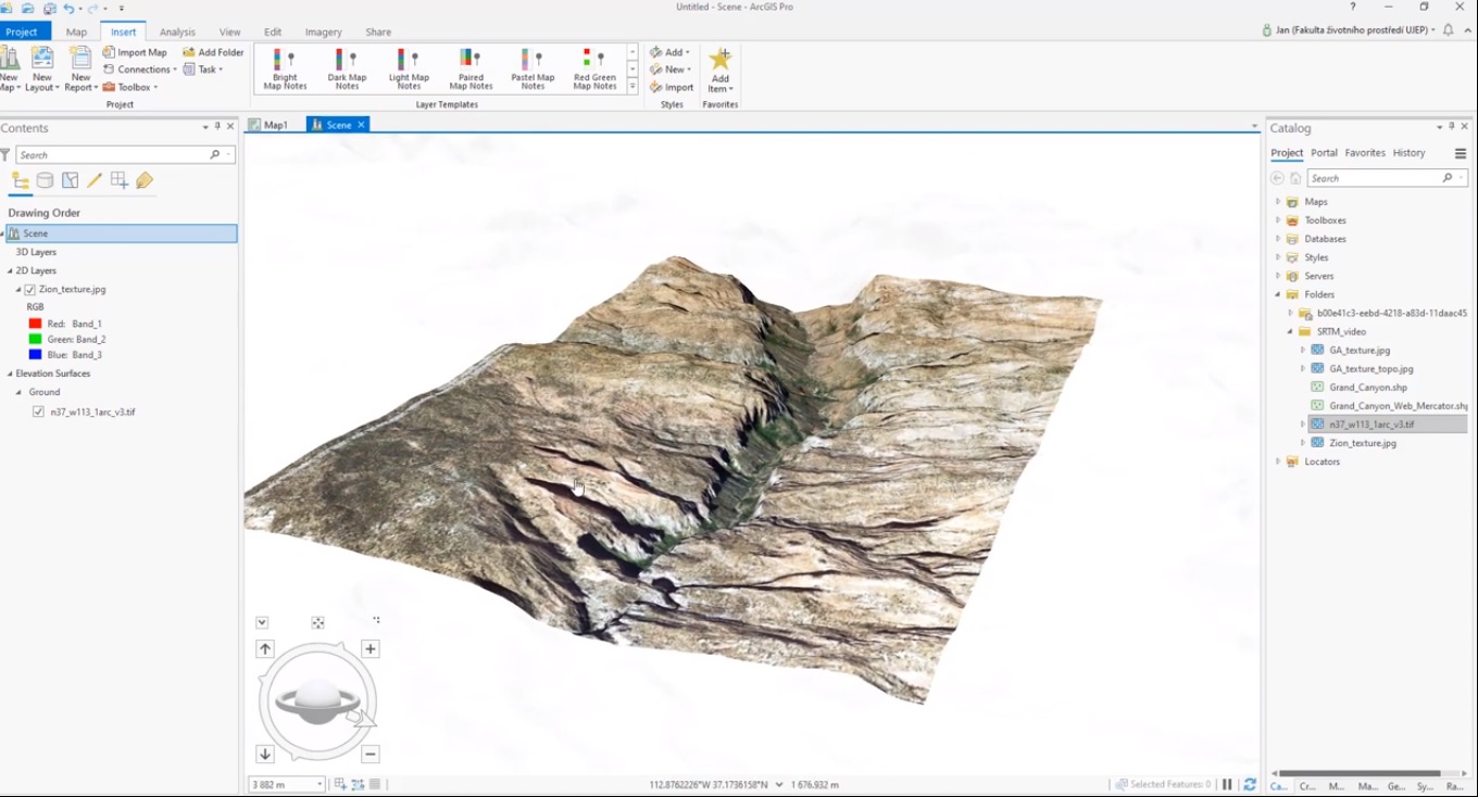 Creating a Digital Elevation Model (DEM) with ArcGIS Pro