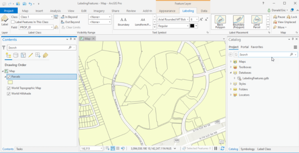Working with Label Classes - Geospatial Training Services