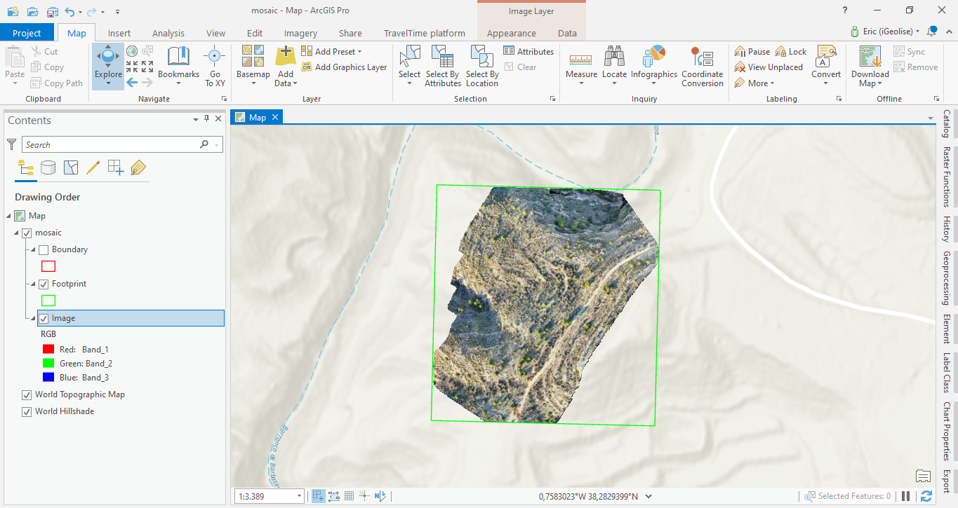 Creating and Populating a Mosaic Dataset in ArcGIS Pro - Geospatial ...