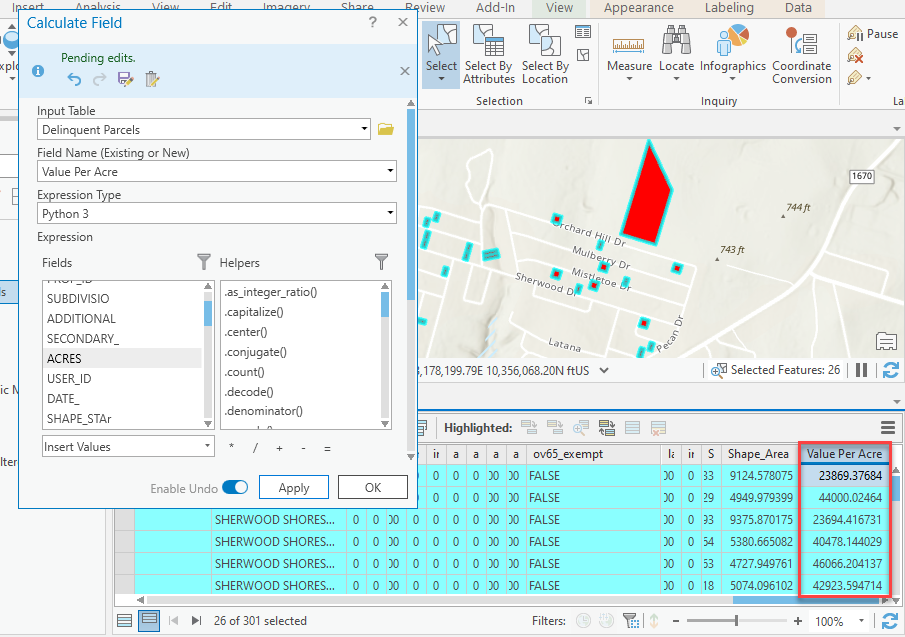 Geospatial Field Measuring Tools