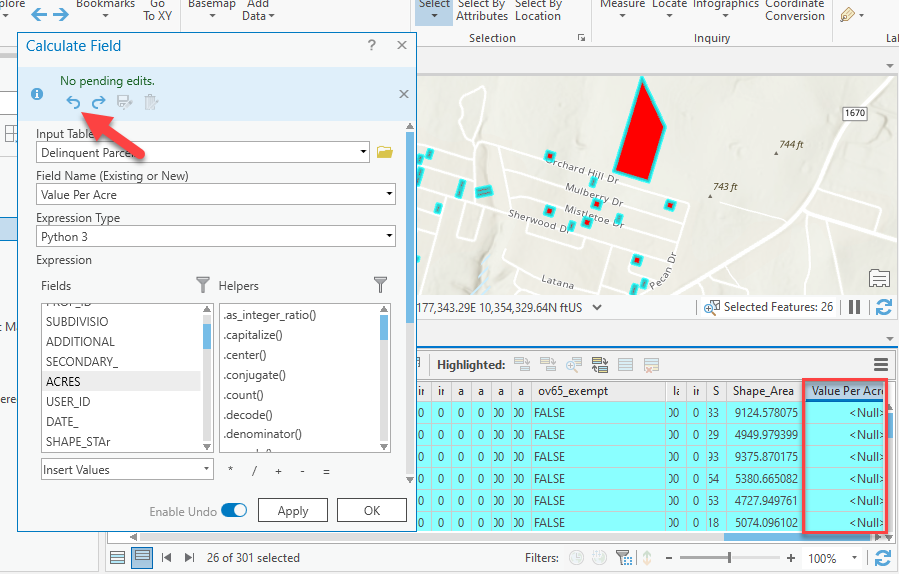 Calculating Attribute Values in ArcGIS Pro with the Calculate Field ...