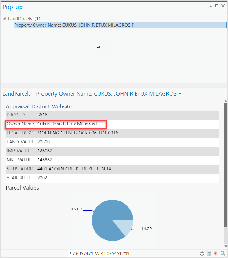 Adding Arcade Expressions to Pop-Up Windows in ArcGIS Pro