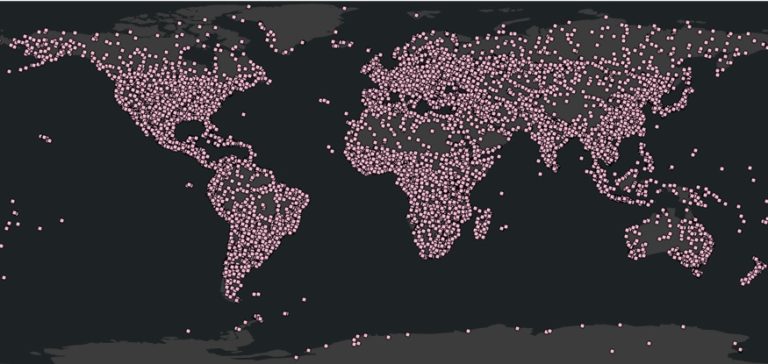 Tutorial Creating A Heat Map In ArcGIS Pro Geospatial Training Services   Heat Map Fig1 768x364 