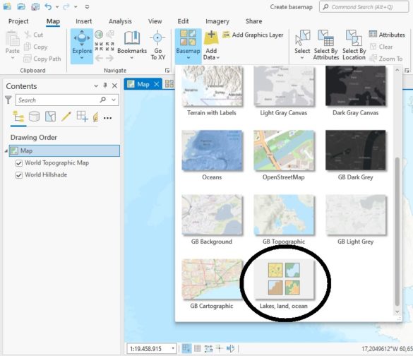 Tutorial: Creating Custom Basemaps with ArcGIS Pro - Geospatial ...