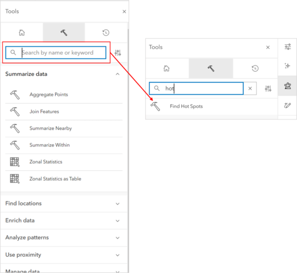 New Analysis Capabilities in ArcGIS Online Map Viewer (Find Hot Spots ...