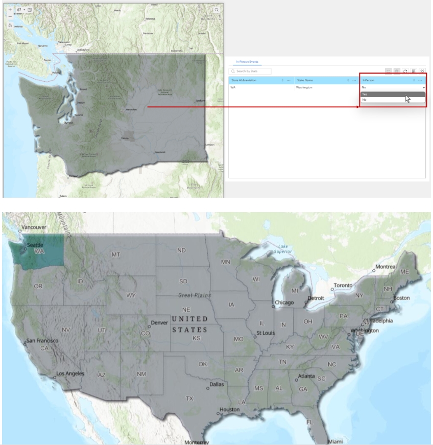 Allow Users to Edit Data Directly in a Table in Experience Builder