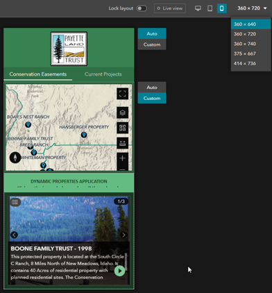 A Screen Size Map for Responsive Design