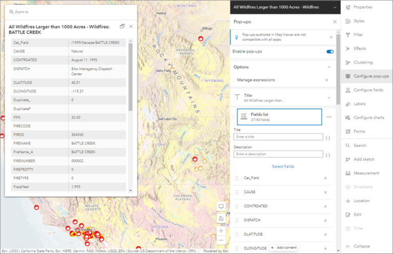 Creating Web Maps in ArcGIS Online