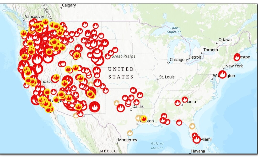 How to stream live Wildfire Data in your maps in ArcGIS Pro