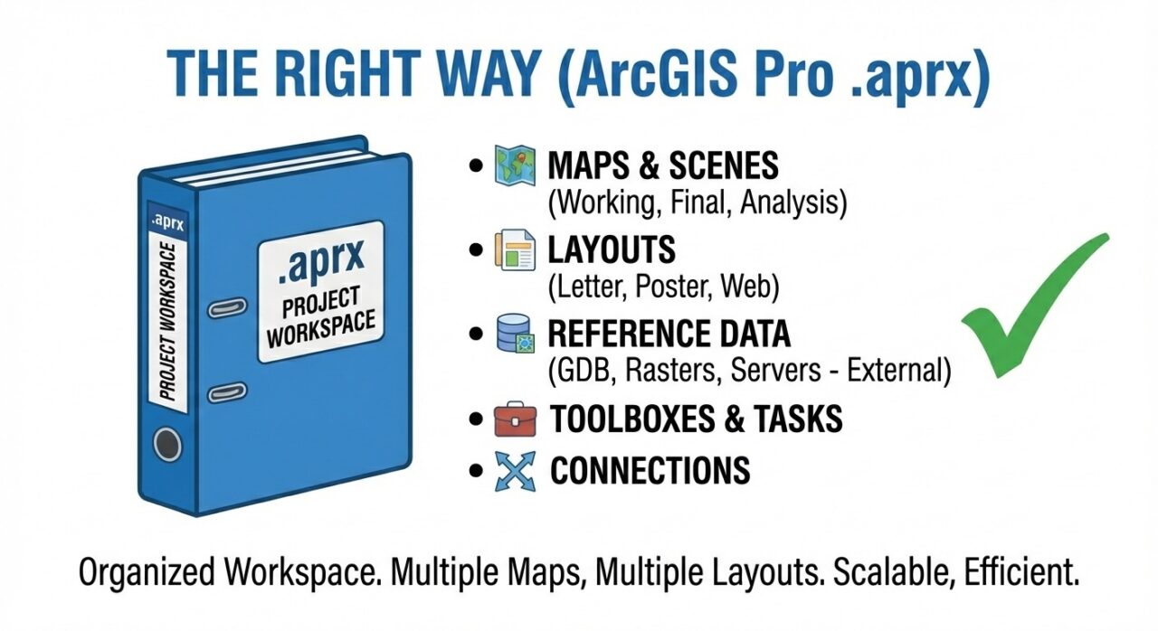 The Right Way to Manage ArcGIS Pro Projects, Maps, and Layouts (And Why ...