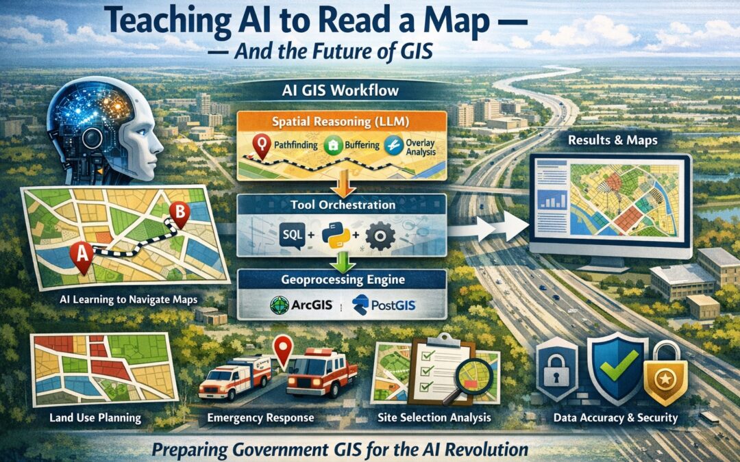 Spatial Intelligence Is Coming to LLMs — Is Government GIS Ready?