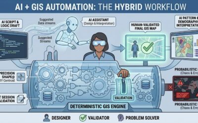 The Determinism Gap: Why AI Doesn’t Replace GIS Automation