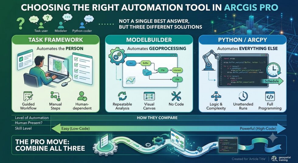 Python, ModelBuilder, or Tasks? Choosing the Right Automation Tool in ...