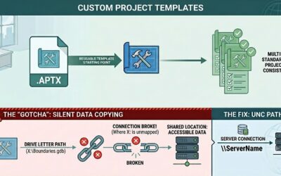 Custom Project Templates in ArcGIS Pro: A Powerful Tool With One Quiet Gotcha