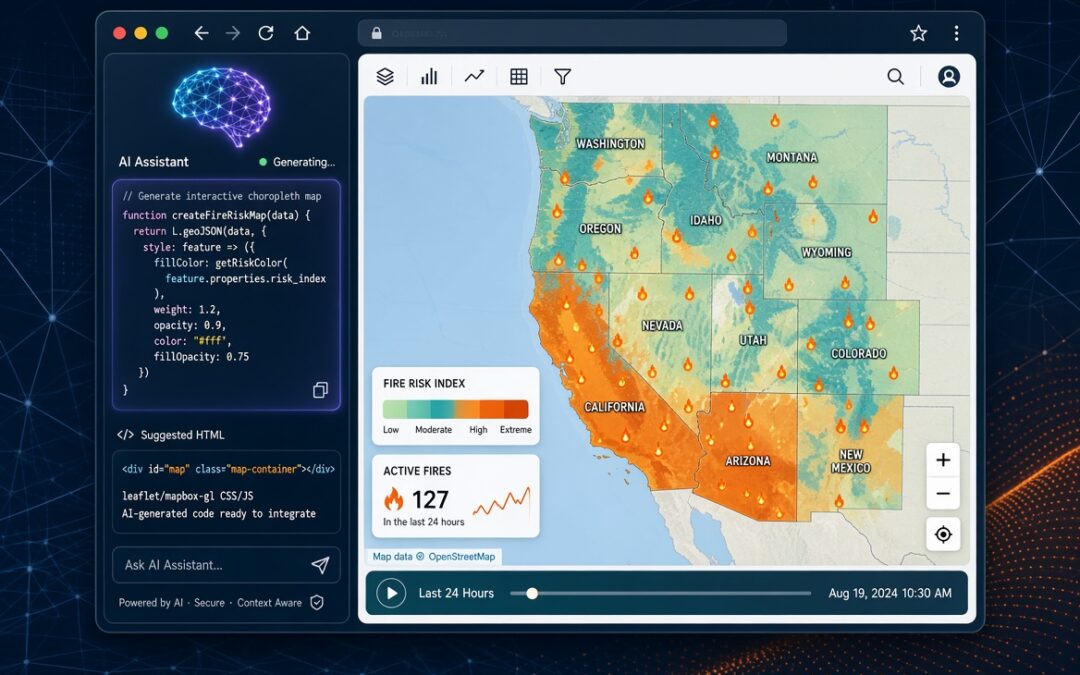 Building GIS Web Applications with AI for Beginners
